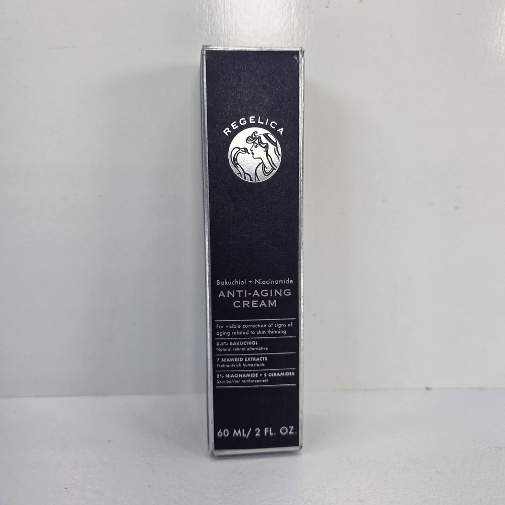Regelica Bakuchiol Niacinamide Anti-Aging Cream 60ml 2oz Korean Beauty New